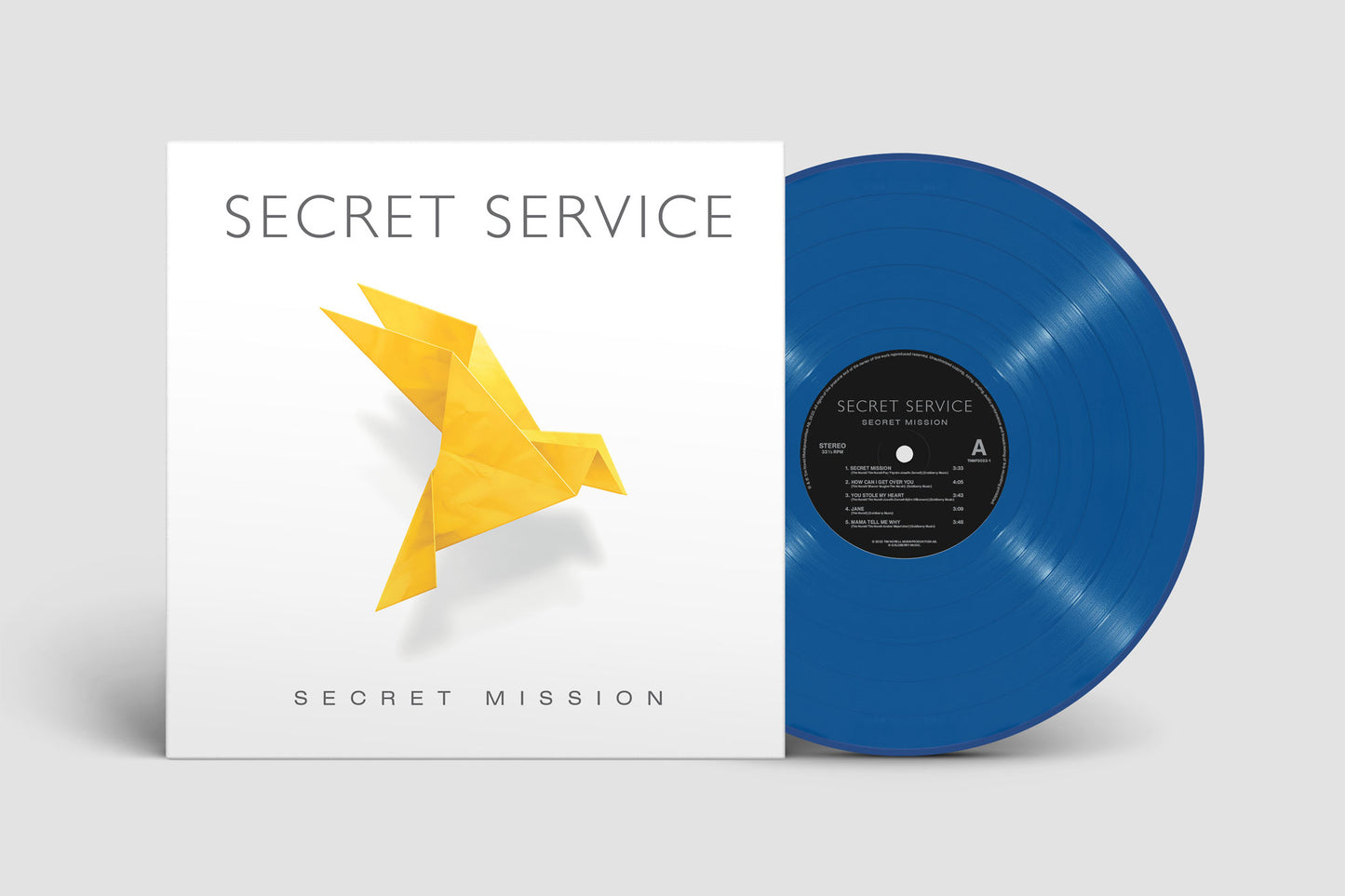 Secret Mission: Swedish Blue Vinyl LP Special Edition