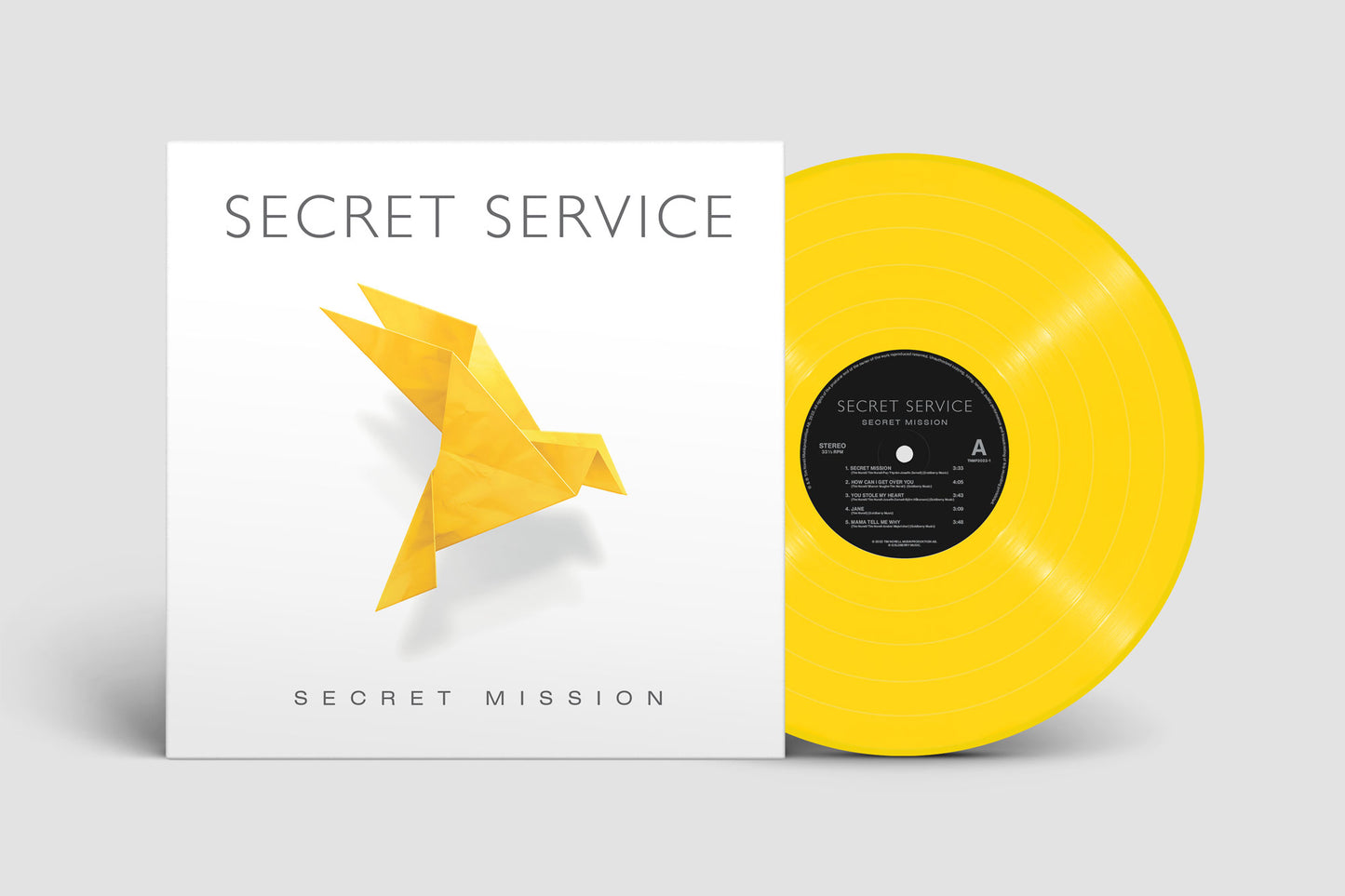 Secret Mission: Swedish Yellow Vinyl LP Special Edition